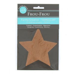 Thermocollant étoile cuivré - Frou Frou - Mondial Tissus