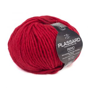 Pelote de laine tricot Primo n°61 rouge - Plassard - Plassard - Mondial Tissus