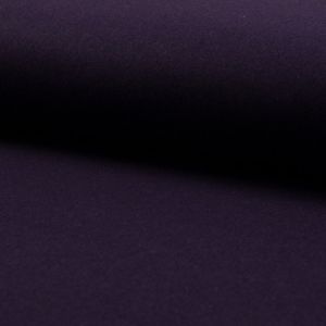 Tissu laine caban violet - Mondial Tissus