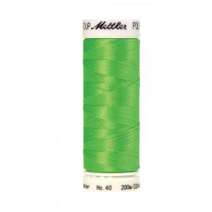 Fil à broder Mettler Poly Sheen vert col 5500 - Mettler - Mondial Tissus