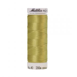 Bobine de fil à broder Mettler Poly Sheen jaune col.0352 - Mettler - Mondial Tissus