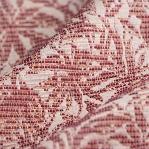 Tissu Jacquard recyclé Palmier nude brillant - Mondial Tissus