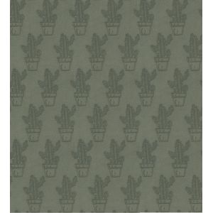 Tissu velours cactus vert - Mondial Tissus