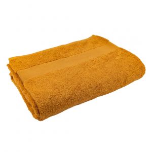 Drap de bain jaune 100x150cm 450gsm - MT - Mondial Tissus
