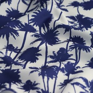 Tissu d'extérieur imprimé palmier - MT - Mondial Tissus