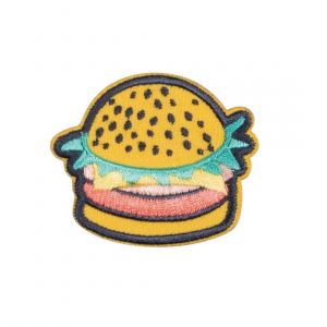 Écusson burger - Mondial Tissus