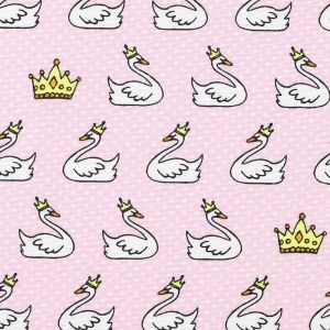 Tissu coton &eacute;pais rose cygne - Qualit&eacute; Si&egrave;ge - Mondial Tissus