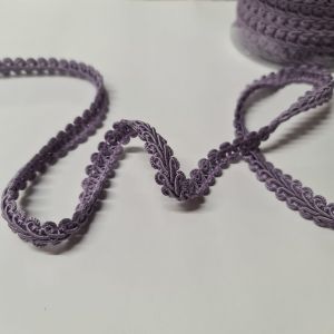 Galon passementerie 100% polyester violet - Frou Frou - Mondial Tissus