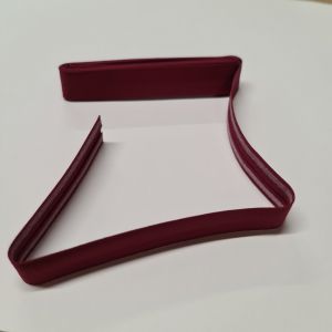 Biais thermocollant uni rouge cerise - Mondial Tissus