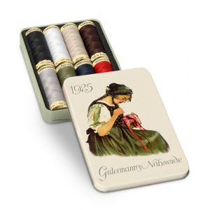 Coffret Nostalgie 1925 - 8 bobines de fil polyester 100m pour tout coudre - Gutermann - G&uuml;termann - Mondial Tissus