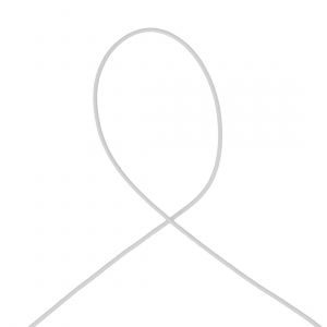 Cordon &eacute;lastique blanc 1,5 mm - MT - Mondial Tissus