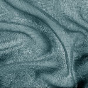 Tissu voile taffetas polyester lin effet naturel anthracite - Linder - Mondial Tissus