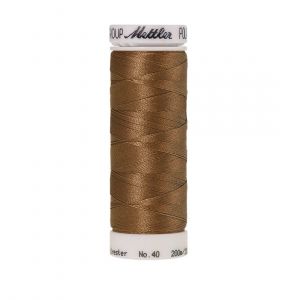 Bobine de fil à broder Mettler Poly Sheen marron col 0853 - Mettler - Mondial Tissus