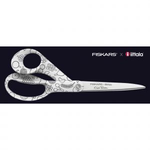 Ciseaux édition spéciale x Iittala Frutta noir et blanc coffret 21 cm - Fiskars - Fiskars - Mondial Tissus