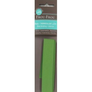Biais thermocollant 20mmx2m uni vert pomme - Frou Frou - Mondial Tissus