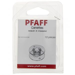 10 canettes plates pfaff pour machines &agrave; coudre - Pfaff - Mondial Tissus