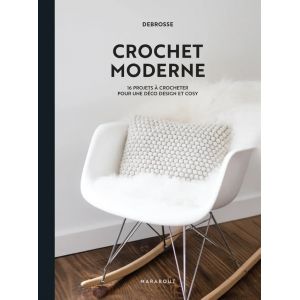 Livre crochet moderne 16 projets déco - Marabout - Mondial Tissus