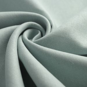 Tissu lin lav&eacute; Cordoue c&eacute;ladon - MT - Mondial Tissus