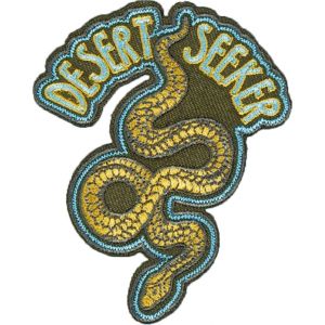 Écusson serpent desert kaki - Mondial Tissus