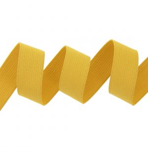 Elastique maille moutarde 20mm - Mondial Tissus