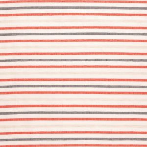 Tissu seersucker beige &agrave; rayures - Mondial Tissus