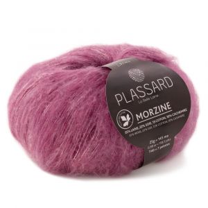 Pelote de laine Morzine fushia 37 - Plassard - Mondial Tissus