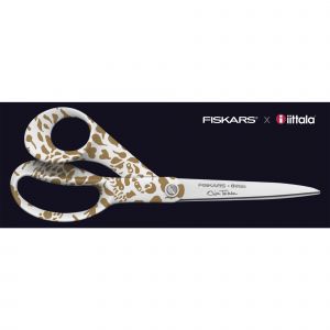 Ciseaux édition spéciale x Iittala Cheetah marron coffret 21 cm - Fiskars - Fiskars - Mondial Tissus