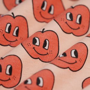 Tissu molleton magic Apple rose - MT - Mondial Tissus