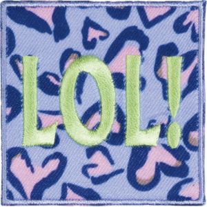 &Eacute;cusson carr&eacute; violet l&eacute;opard rose lol vert - Mondial Tissus