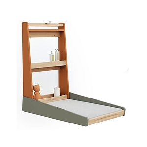 Table à Langer Murale Nami - Kaki et Brun Orangé