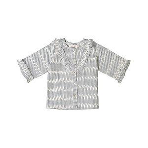 Top Vanessa - Blue Cloud Ikat - 9/12 Mois