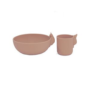 Set Bol et Tasse Bunny - Blush