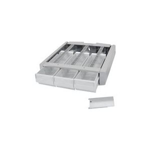 Ergotron Supplemental Storage Drawer, Triple composant de montage - gris, blanc