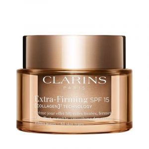 Cr&egrave;me de jour effet lift anti-rides fermet&eacute; au Collagen Extra-Firming SPF15 Clarins 50ml