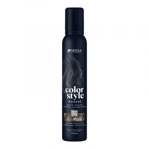 Mousse colorante coiffante cendr&eacute; fonc&eacute; Indola Vegan 200ML