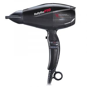 Sèche-cheveux ionic Vulcano HQ 2400W noir Babyliss Pro