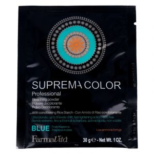 Poudre décolorante Suprema bleue Farmavita 30g