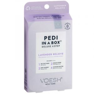 Pedi in Box Deluxe 4 étapes Lavande soin des pieds Voesh