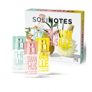 Coffret Trio Osmanthus, Vanille et Thé Blanc Solinotes 15ml