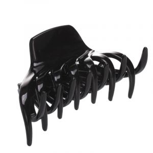 Pince &agrave; cheveux noire Stella Green 10cm