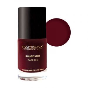 Vernis à ongles rouge noir Parisax