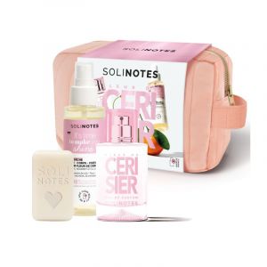 Trousse Fleur de Cerisier Eau de Parfum 50ml + Savon 100g + Huile Sèche 100ml Solinotes