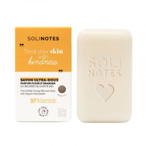Savon Solide ultra doux Fleur d'Oranger Solinotes 100g