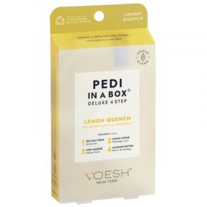 Pedi in Box Deluxe 4 étapes Citron soin des pieds Voesh