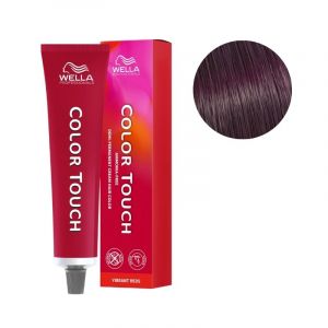 Coloration Color Touch Vibrant Reds 4/6 Ch&acirc;tain Moyen Violine Wella 60ml