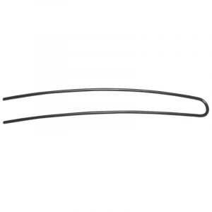 12 épingles courbées noires 8.5cm