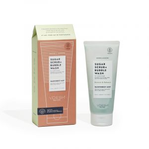 Gommage au sucre & nettoyant moussant Rainforest mist VOESH