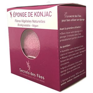 Eponge de Konjac Secrets Des Fées