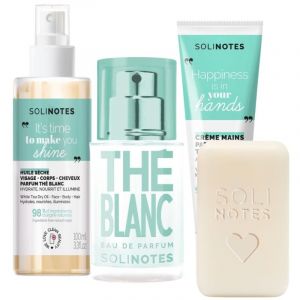 Pack soins pour le corps Th&eacute; Blanc Solinotes