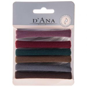 Lot de 6 &eacute;lastiques couleurs vari&eacute;es Stella Green